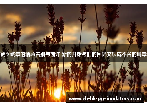 赛季终章的情感告别与期许 新的开始与旧的回忆交织成不舍的篇章